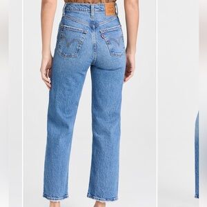 Levi’s  ribcage straight jeans